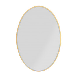 Ovalen spiegel goud