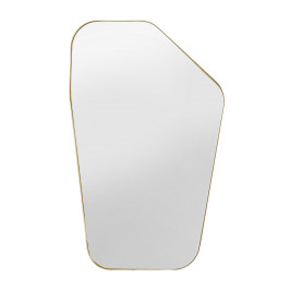 Messing design spiegel