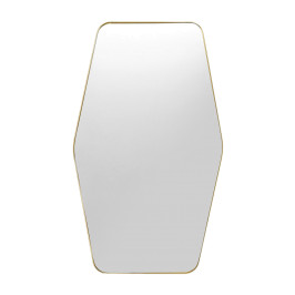 Messing design spiegel