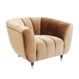 Velvet fauteuil