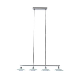 Design hanglamp chroom