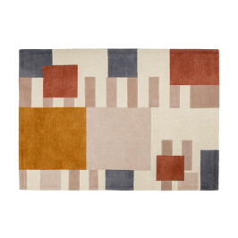 Kleurrijk vloerkleed modern