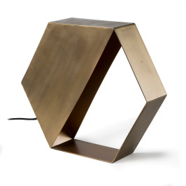 Design tafellamp messing