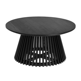 Ronde salontafel van hout