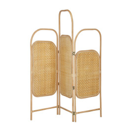 Kamerscherm naturel rotan