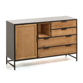 Metalen dressoir met webbing