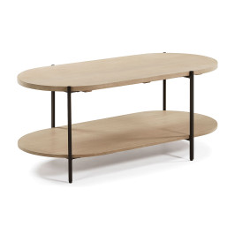 Salontafel met dubbel blad