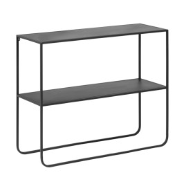 Zwart metalen sidetable