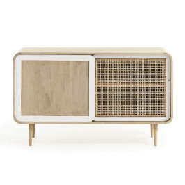 Dressoir hout met schuifdeuren