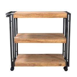 Industriele open kast op wielen