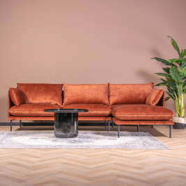 Moderne hoekbank fluweel