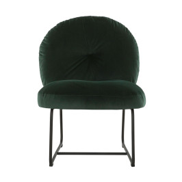 Fluwelen design fauteuil