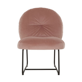 Fluwelen design fauteuil