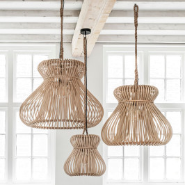 Kobu rotan hanglamp