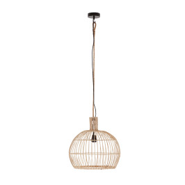 Bolvorm rotan hanglamp