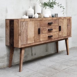 Teak retro dressoir