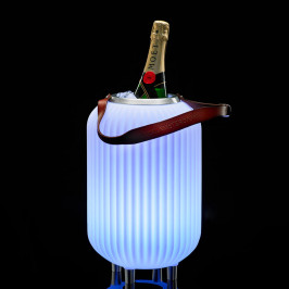 Wijnkoeler met luidspreker en LED