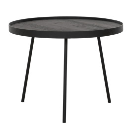 Salontafel teak opstaande rand