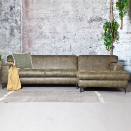 Bank met gecapitonneerde zitting samenstellen