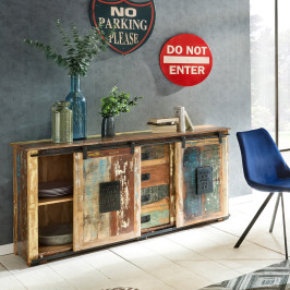 Dressoir van gerecycled hout