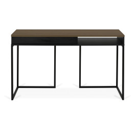 Bureau staal en hout