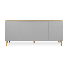 Breed eiken dressoir