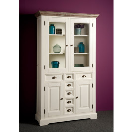 Landelijke vitrinekast