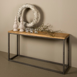 Sidetable van teakhout