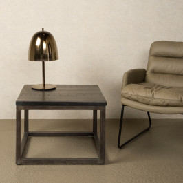 Vierkante salontafel zwart