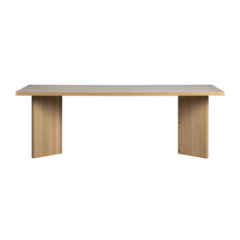 Houten eettafel modern