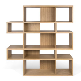 Design boekenkast eiken 160 cm