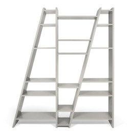 Schuine wandkast 170 cm breed