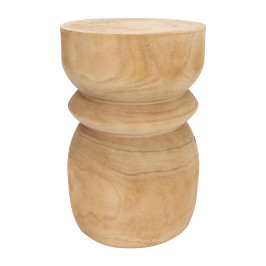 Natuurlijke kruk van hout