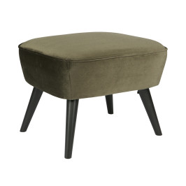 Velvet hocker
