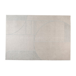 Retro design vloerkleed