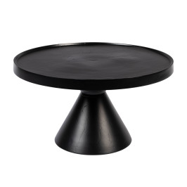 Ronde salontafel van aluminium