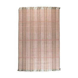 Wollen retro vloerkleed