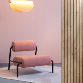 Retro fauteuil Memphis-stijl