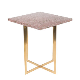 Bijzettafel terrazzo 