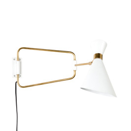 Design wandspot met goud