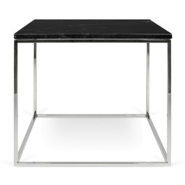 Zwarte bijzettafel marmer